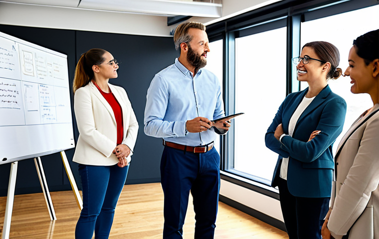 프로페셔널 네트워킹을 위한 액션 플랜 - **

"A young professional, fully clothed, working on a laptop at a cozy café in Amsterdam, modest at...