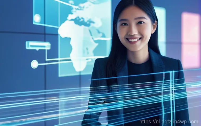 디지털 네트워킹의 기초  필수 요소 정리하기 - **Prompt: "A vibrant virtual collaboration and knowledge-sharing session among diverse professionals...