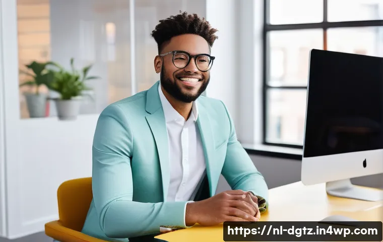 디지털 네트워킹의 전략적 방향 설정하기 - **Prompt:** A young, diverse professional (wearing smart, contemporary business casual attire such a...