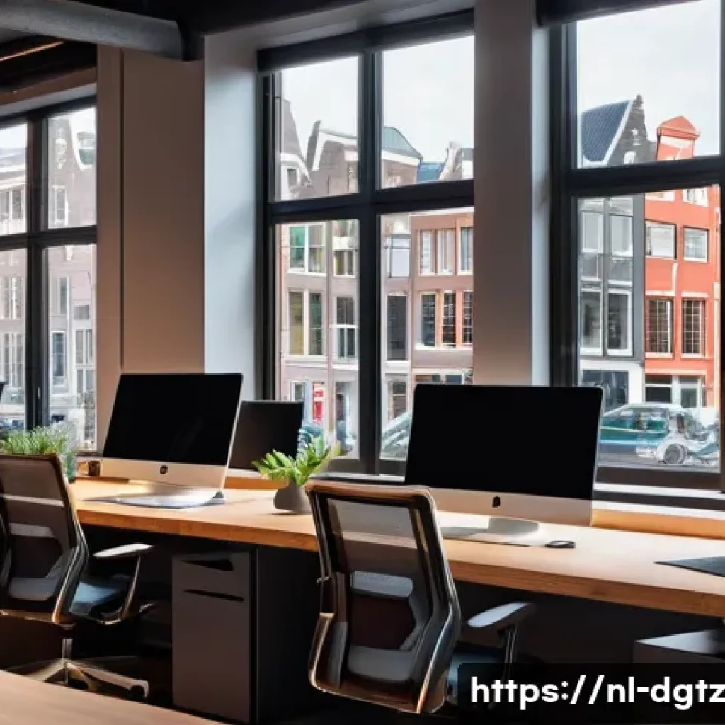 정보공유를 위한 온라인 그룹 만들기 - A vibrant and modern digital workspace scene showing diverse professionals collaborating on a commun...