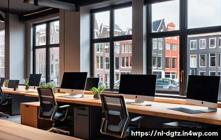 정보공유를 위한 온라인 그룹 만들기 - A vibrant and modern digital workspace scene showing diverse professionals collaborating on a commun...